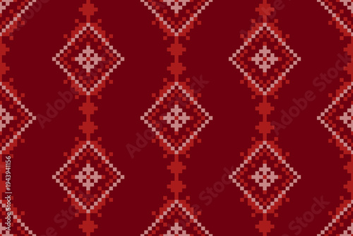 Seamless square pixel pattern, seamless pattern illustration.	