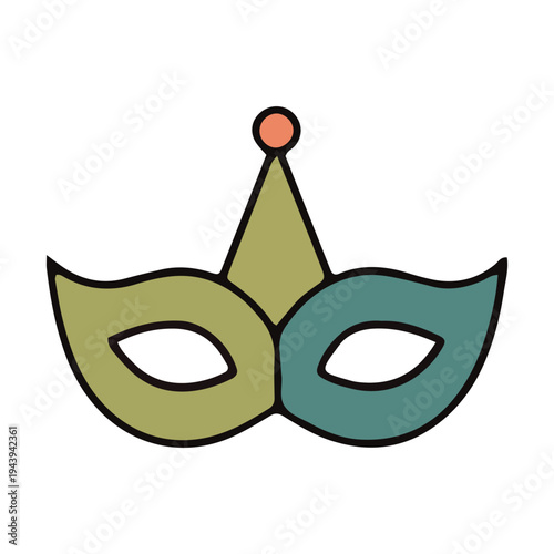 Carnival Masquerade Mask Icon