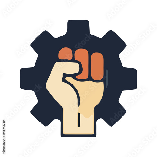 Gear Fist Icon