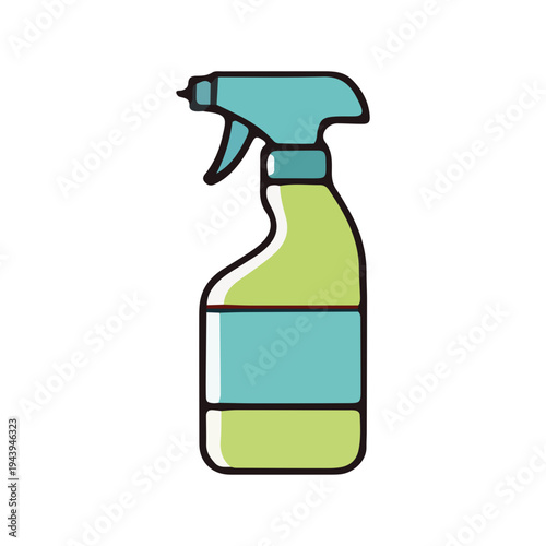 Cleaning Spray Bottle Icon