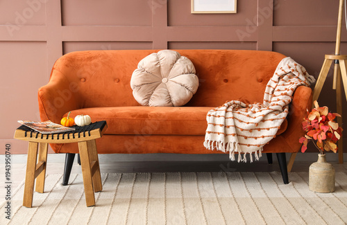 Interior of living room wit...