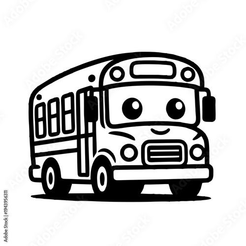 Breezy rides with a cheerful school bus!