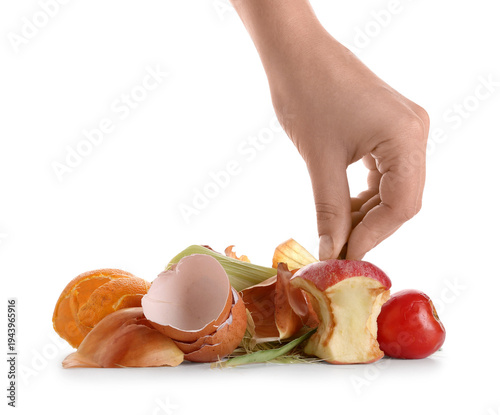 Female hand with heap of or...