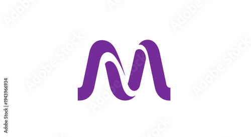 Abstract Design Symbol: A modern, minimalist symbol in a vibrant hue, exuding sophistication and versatile appeal for diverse applications.