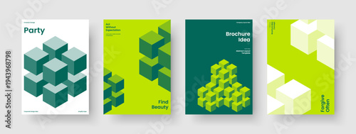 Geometric Poster Layout. Creative Flyer Design. Isolated Book Cover Template. Report. Business Presentation. Brochure. Banner. Background. Catalog. Newsletter. Portfolio. Handbill. Leaflet