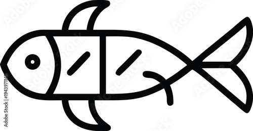 Digital kitchen scale with a small object placed on its platform vector illustration