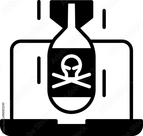 Toxic Waste Disposal Symbol.