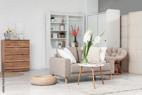 Interior of living room wit...