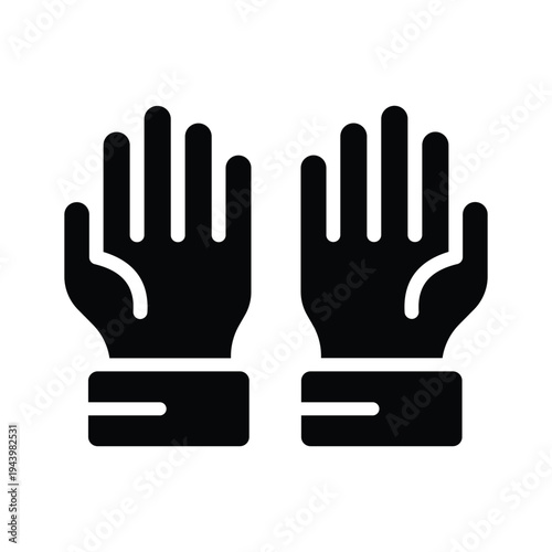 Grab this amazing praying hands icon design, ready to use vector