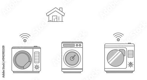 Smart washing machines with wifi.