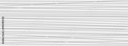 Thin threads background. Horizontal straight lines. Chaotic striped bg