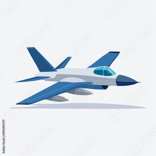 Sleek and powerful advanced military jet illustration representing aerial dominance and cutting-edge aerospace technology