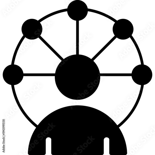 Multitasking Person Icon