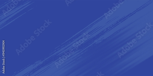 blue color pattern gradient grunge texture background. Dots pop art comics sport style  modern vector