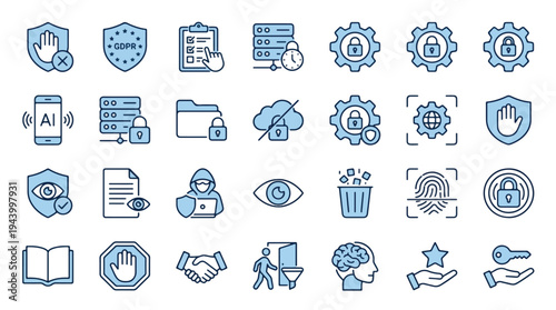 GPS Navigation and Traffic Management Icon Set for Smart City Transportation Infrastructure Logistics Fleet Tracking Satellite Road Maps Digital Mobility Route Planning Autonomous Vehicle Systems