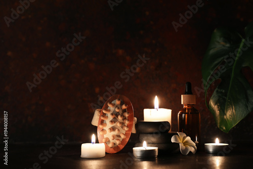 Composition with burning ca...