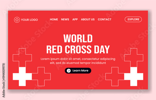 International Museum Day Social Media Landing Page Flat Cartoon Hand Drawn Background