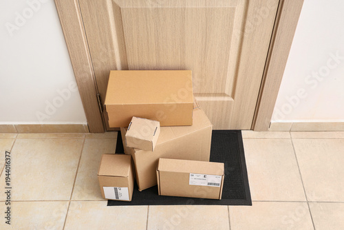 Many different parcels on m...