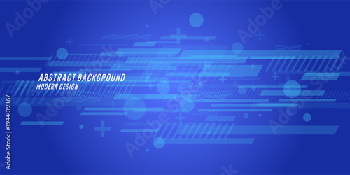 Bright abstract background with various geometric elements. A composition of various shapes. A template for creative work.	