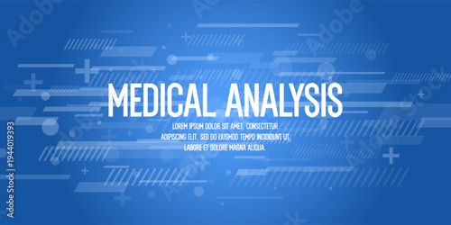A template for posting information. Abstract background for healthcare and blood donation. Health and treatment. Poster for medical clinics. An illustration on the topic of medical analysis.