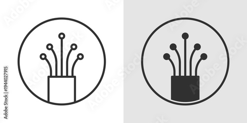 Fiber Icon representing dietary fiber, digestive health, nutrition, healthy eating, and wellness focused diet choices.