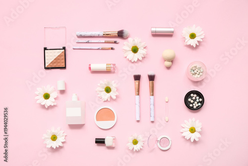 Composition with makeup pro...