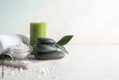 Beautiful spa composition w...