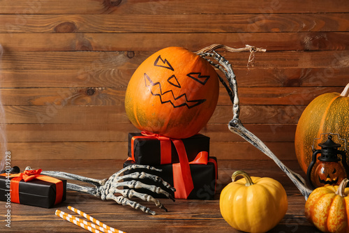 Halloween pumpkins with gif...