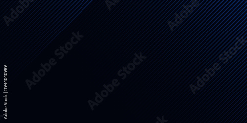 Deep and pale blue abstract blurred gradient mesh with light lines vector background