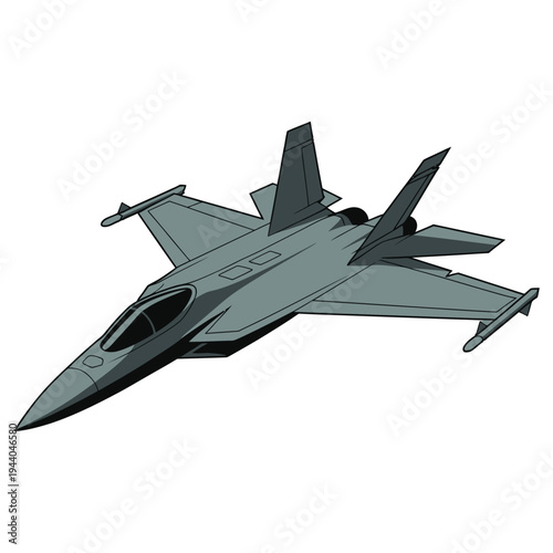 military jet fighter