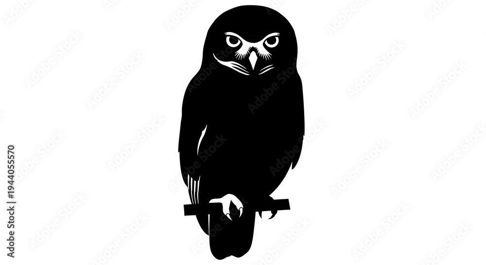 Obraz premium owl on a branch
