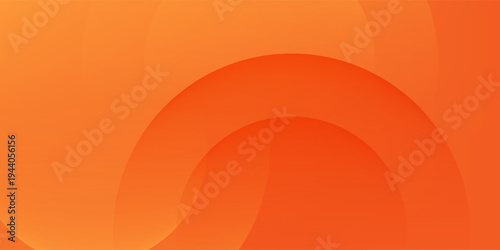 abstract orange circular background. Dynamic sound wave. Design element. Vector illustration