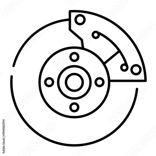 brake disc icon