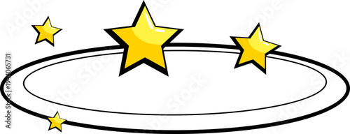 Comic Effect Dizzy Star