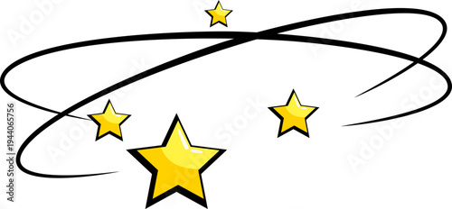 Comic Effect Dizzy Star