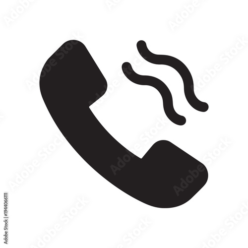 Phone Call Communication Line Icon