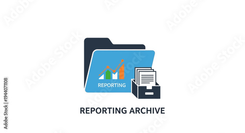 Reporting Archive Folder with Documents and Charts.
