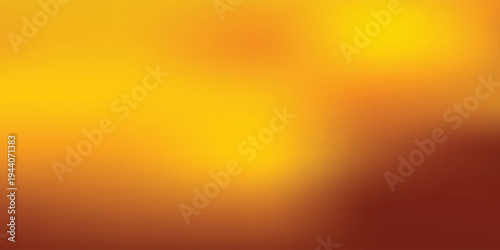 Golden background with soft gradient tones. Shiny yellow gold foil. Glossy shimmering wallpaper. Vector Abstract texture