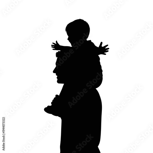 silhouette of a pregnant woman