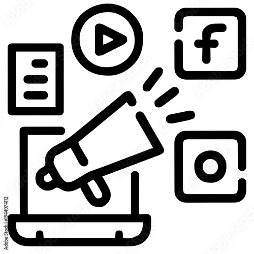set of icons for web design