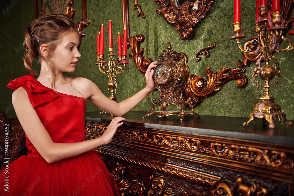 Fototapeta premium Clock Princess Palace