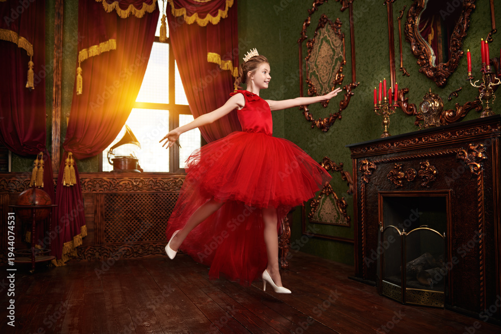 Naklejka premium Dance Princess Palace