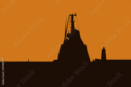 
MARITIME TRANSPORT - The ship heads out to sea