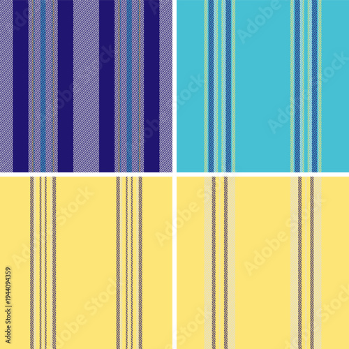 Seasonal striped pattern set inspired by Halloween atmosphere. Perfect for holiday marketing, wrapping paper, and themed graphics. Seamless vectors maintain consistency.