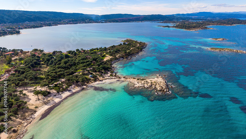 Karydi Beach in Vourvourou, Chalkidiki, Greece