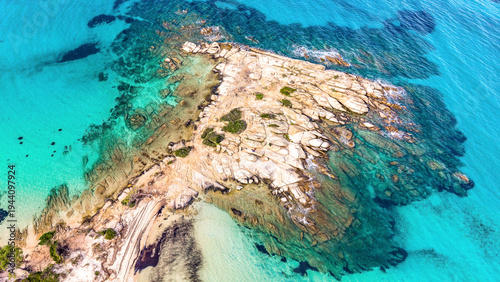 Karydi Beach in Vourvourou, Chalkidiki, Greece