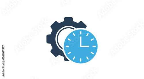 Clock gear mechanism time device.