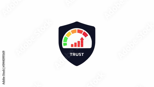 Trust Badge Icon Security Symbol.