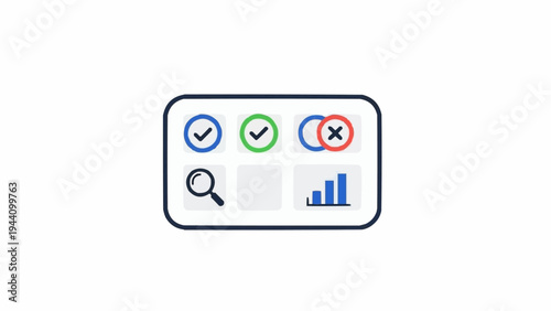 Web interface icons and symbols.
