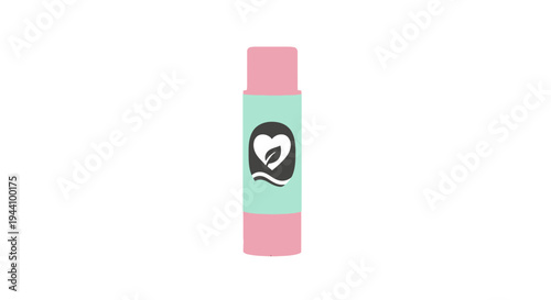 Close up of lip balm stick.